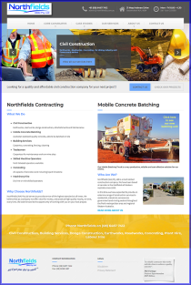 Website designed for Northfields WA
